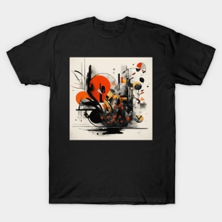 futuristic flowers T-Shirt